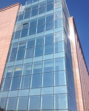 304不銹鋼玻璃爪幕墻案例 304不銹鋼玻璃爪幕墻案例